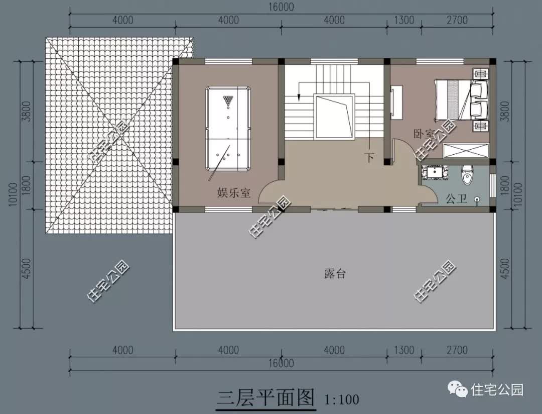 |精选图库丨整理30套农村新中式户型图下