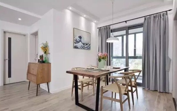 「」96㎡现代北欧风新房，榻榻米和书房绝配，不仅美观而且实用，晒晒