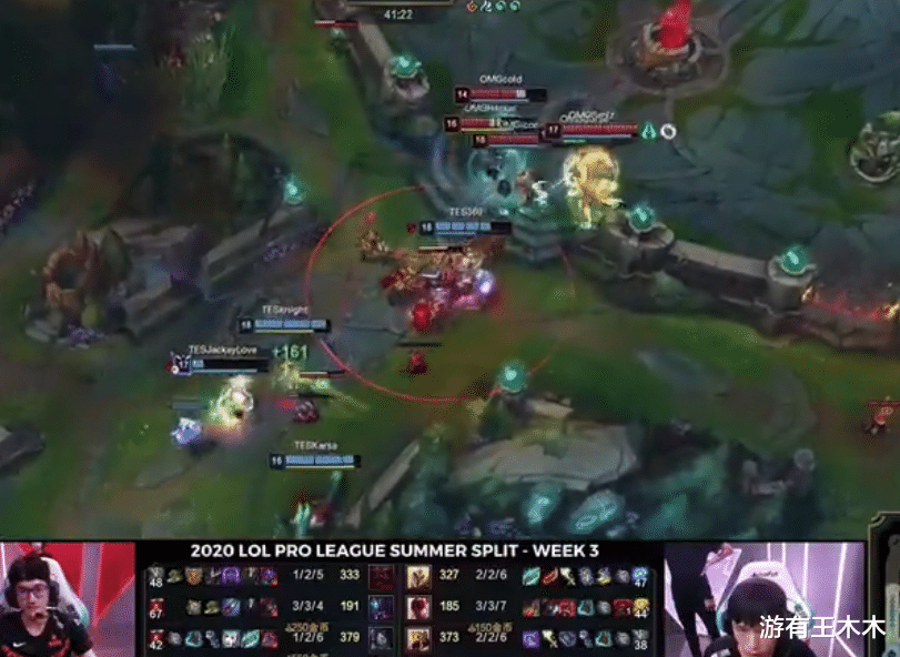 [tes战队]TES爆冷被掀翻！左手阿卡丽背大锅，OMG非要杀掉阿水才肯拆基地！