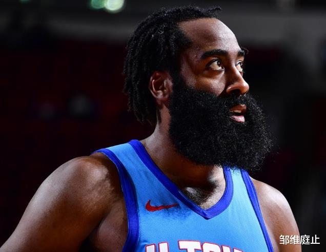 詹姆斯·哈登|不容易！哈登终于笑了，沃尔更是激动哽咽，只有1人是落寞的