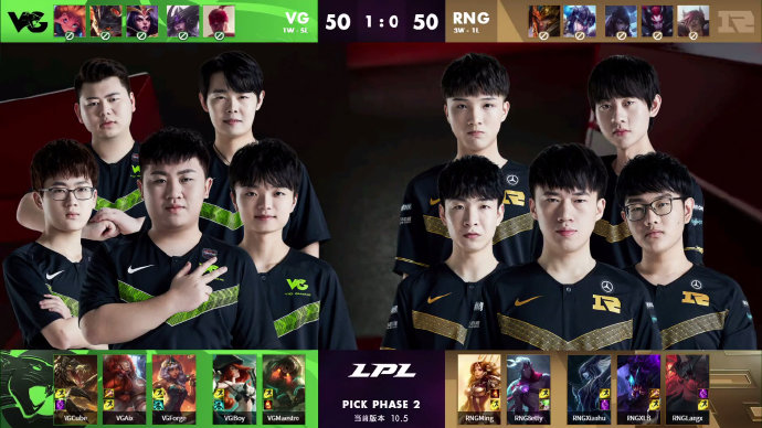 【RNG】RNG被VG零封，小虎的春天BUFF结束？UZI赶紧归队？