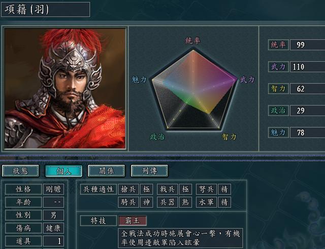 『五虎将』三国志11:盘点血色衣冠最强5虎将,吕布关羽都排不上号!