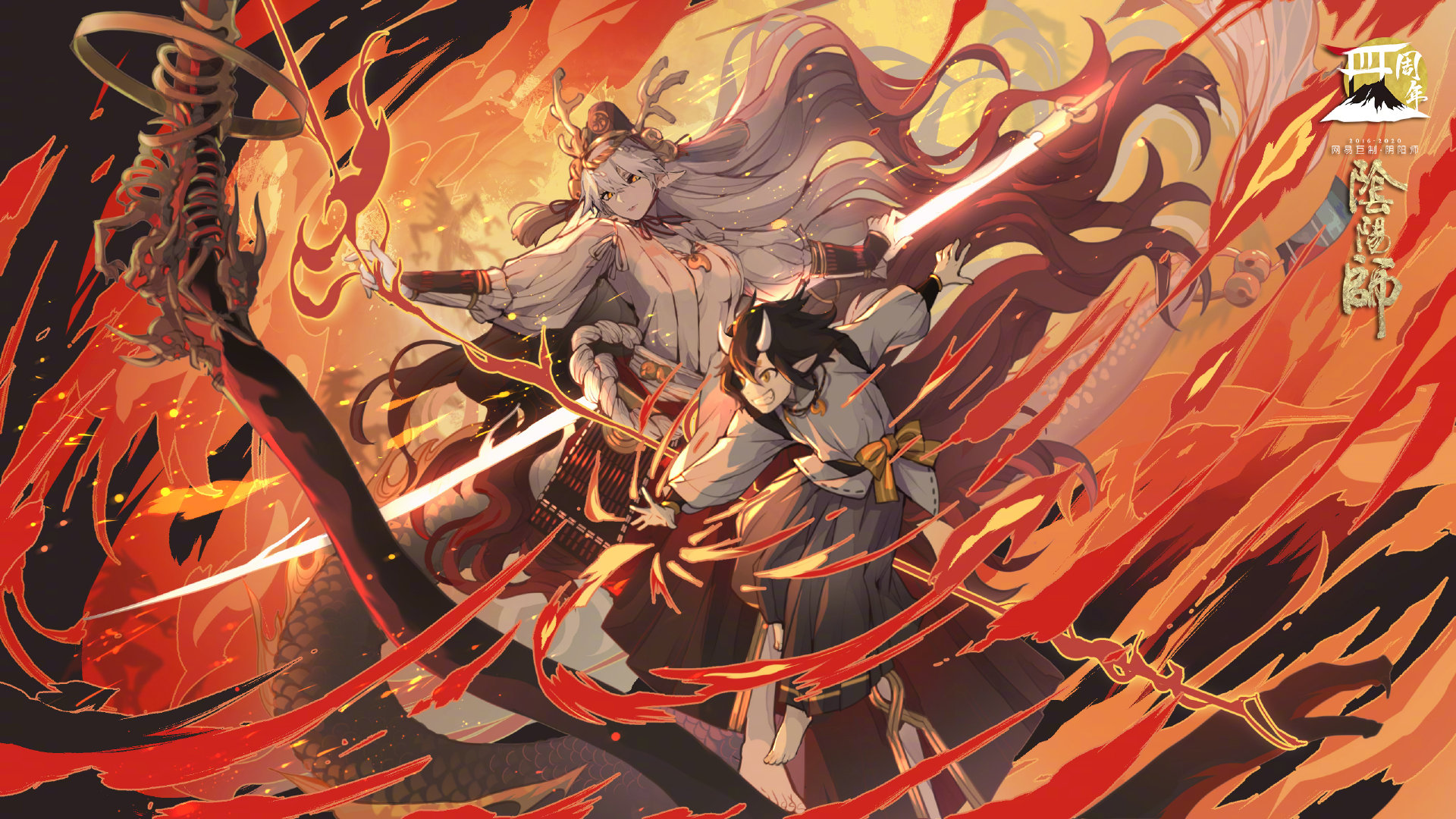 大岳丸|阴阳师：升级版蝎紧阵容，麓鸣大岳丸加入，逢魔最优阵容或将改变