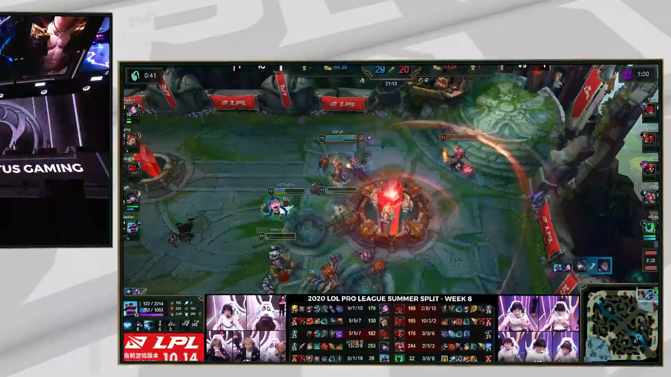 v5战队|V5被终结！IG4保1式打法守puff超神，团战恐怖输出无人撼动！