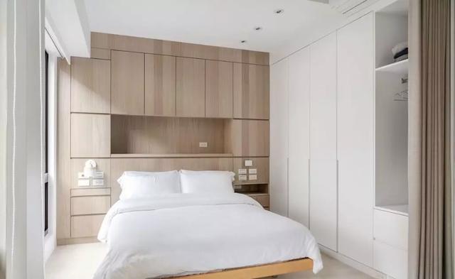 56㎡小户型把客餐厅做全开放，一个人住也舒服自在。