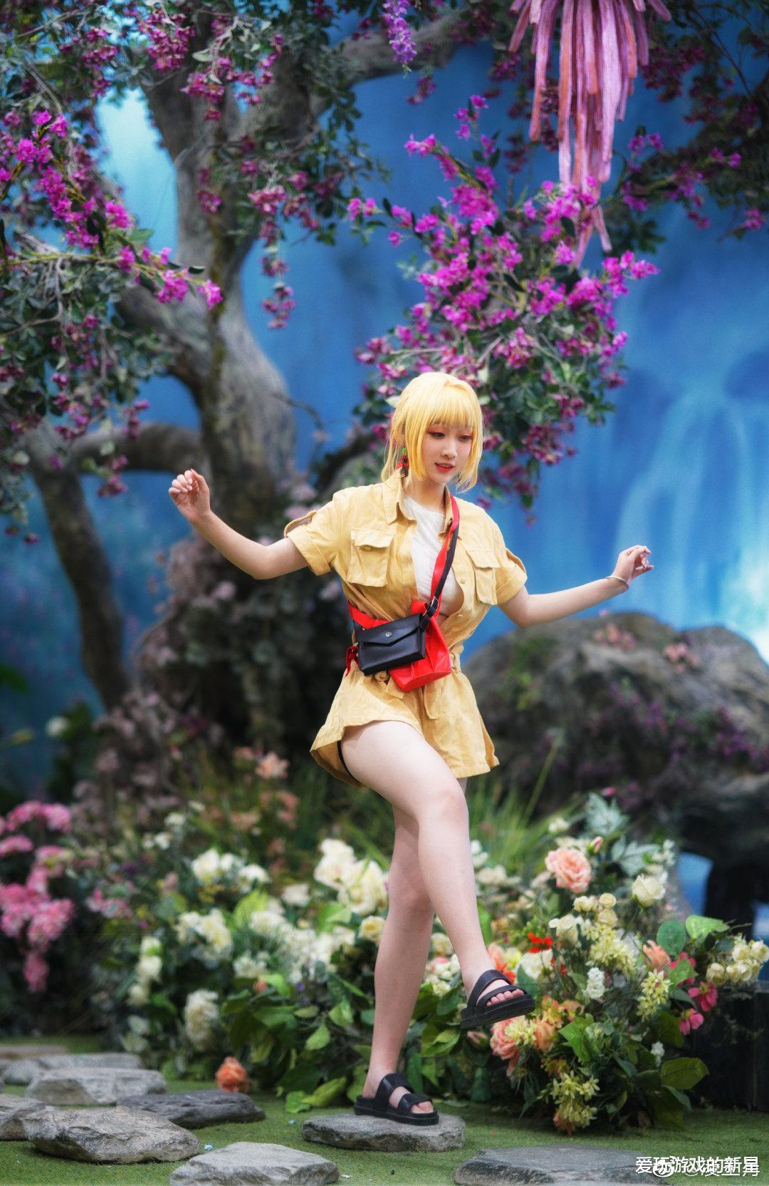 游戏cos|游戏cos:“十里清风,万顷星河”