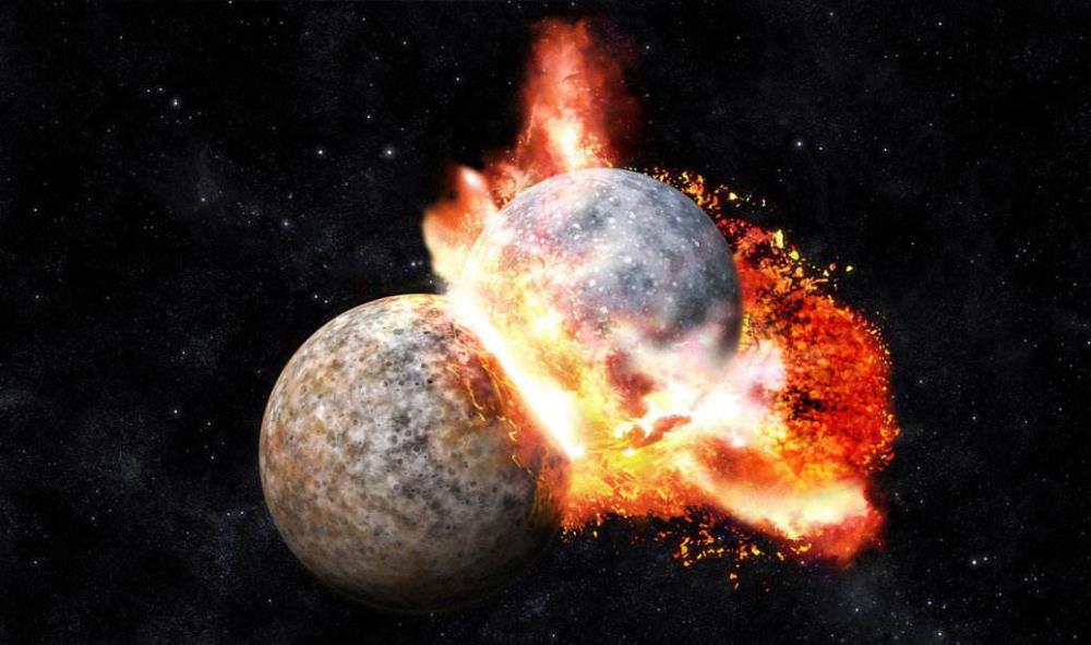 【月球】10公里级的飞行物将月球撞碎，意外暴露月球秘密，它或是空心的