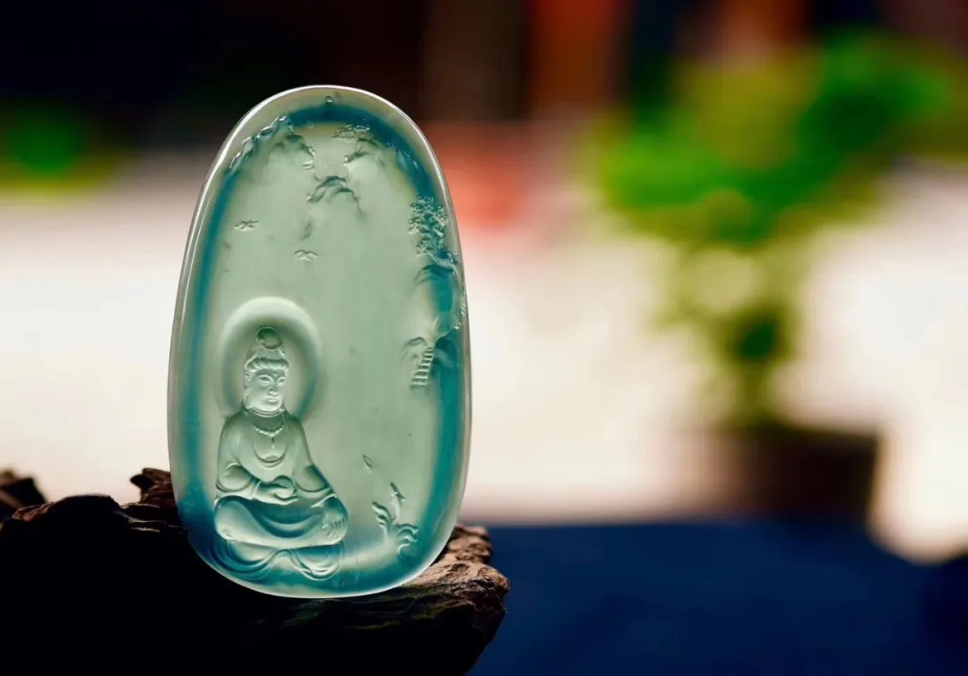 翡翠|禅意翡翠丨寻一方清幽，悟人生之境