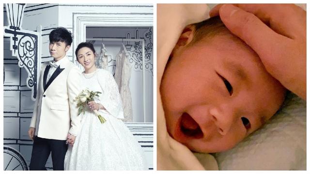 「」古巨基公开宝宝正面照很得意 英文名有深层意义?