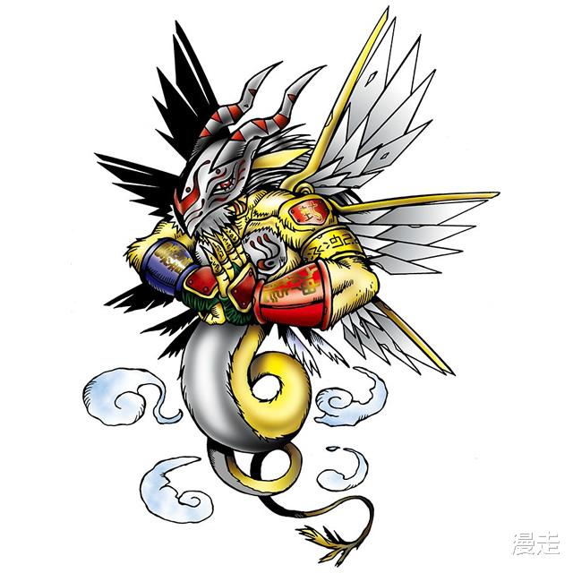 「数码宝贝」数码宝贝：传说中的四大龙，站在数码世界顶点的存在