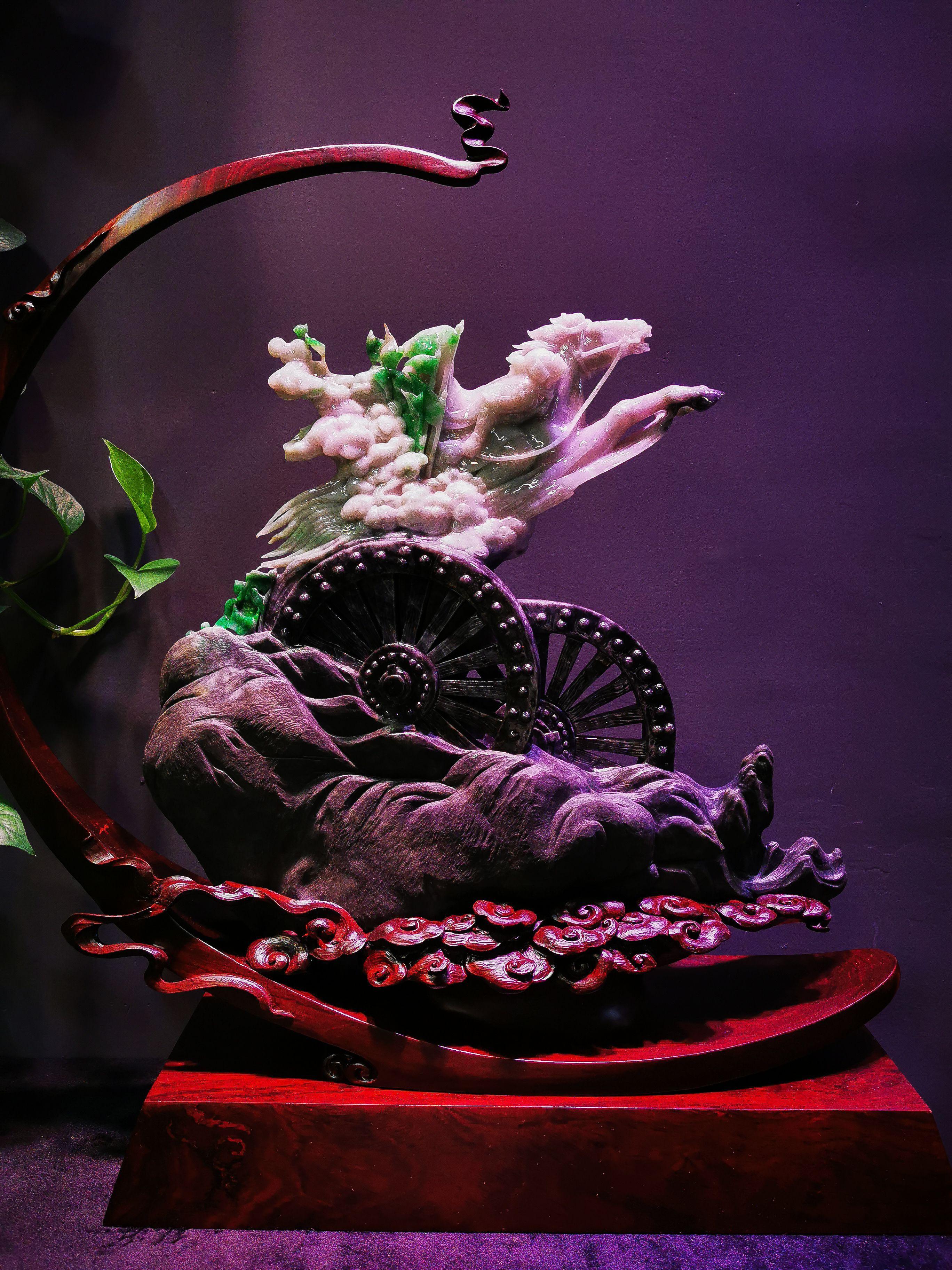 翡翠|分级别的翡翠绿