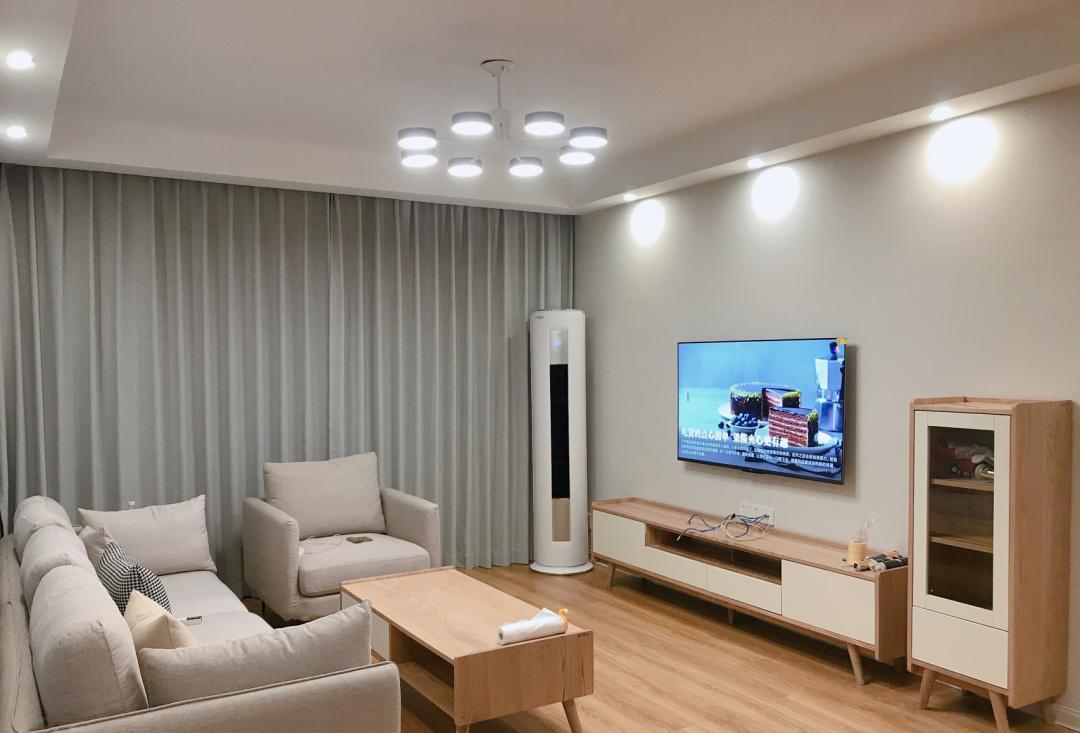 |简约新房入住，保洁后总觉得缺点什么，晒晒图看看网友的意见