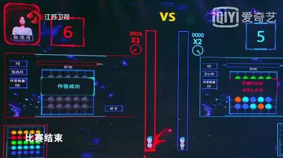 最强大脑▲《最强大脑》张洗月比赛回头看大屏，上面有观众视角，是违规吗？