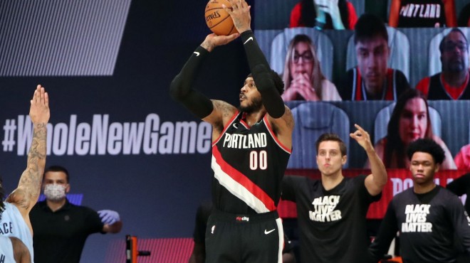 山东鲁能|狂轰103+29+18！开拓者四巨头一战淘汰灰熊，湖人首轮对手终于定了