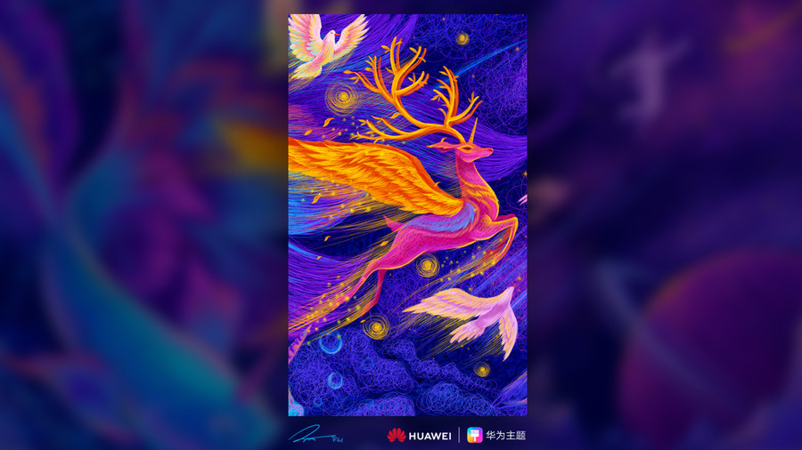 |iPhone 12新配色，是贪吃蛇吗？一脸懵......比起华为的插画