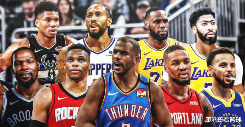 季后赛|联盟第一！联盟第一！最强双超巨诞生，对不起伦纳德，你往后稍稍