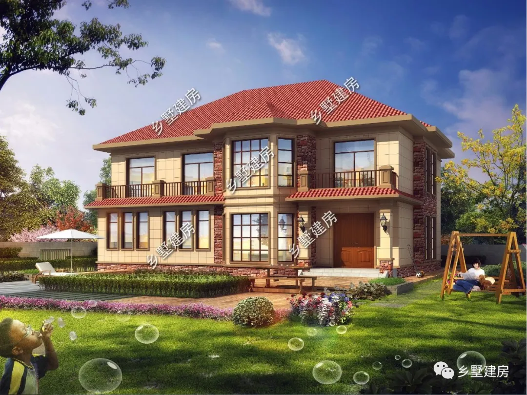 |10套：现在回农村自建房，越来越多的人选择二层小别墅