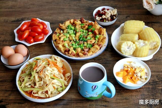 鸡蛋|9天营养早餐，每天都有新花样！早餐做得太诱人，朋友说想搬家