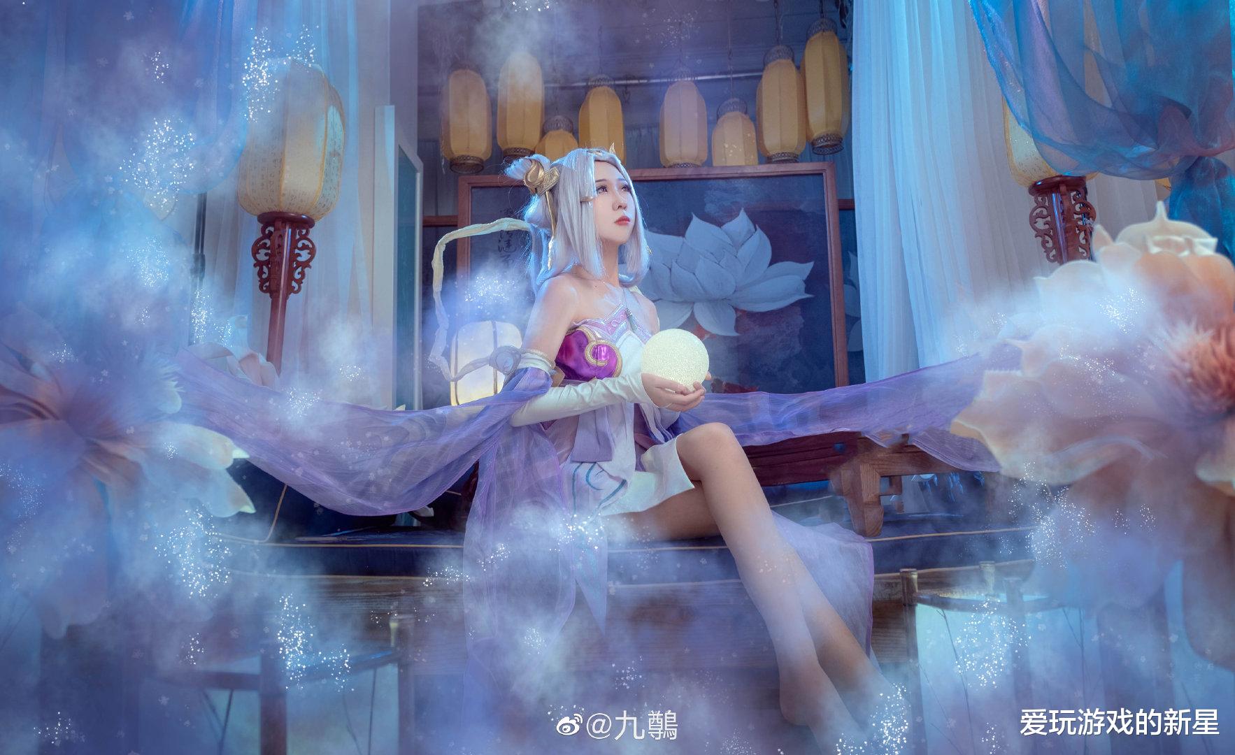 王者荣耀|王者荣耀cosplay嫦娥，“夜晚的太阳，保护属于它的人”