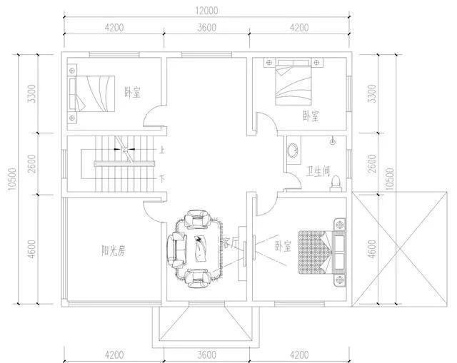 晒晒我家农村别墅16X10米, 造价25万, 带小院!