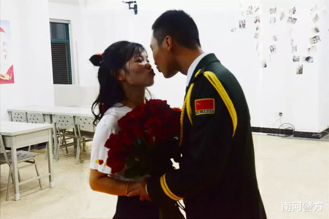 南河警方|祝福！推迟三次的求婚，成了！