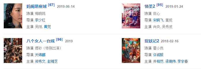 白百何|“百亿票房演员”值得吹吗？有几个是一番和主角