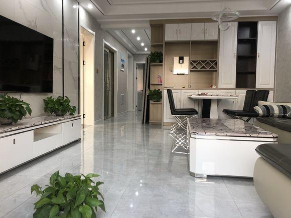 新房基本毕业了，花了20万，未入住，摆了好多的绿植来去味道