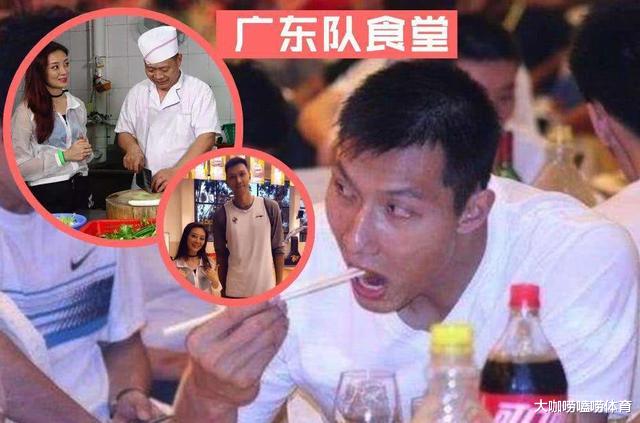 刘诗雯@湖人队食堂曝光，对比CBA广东宏远，差距显而易见
