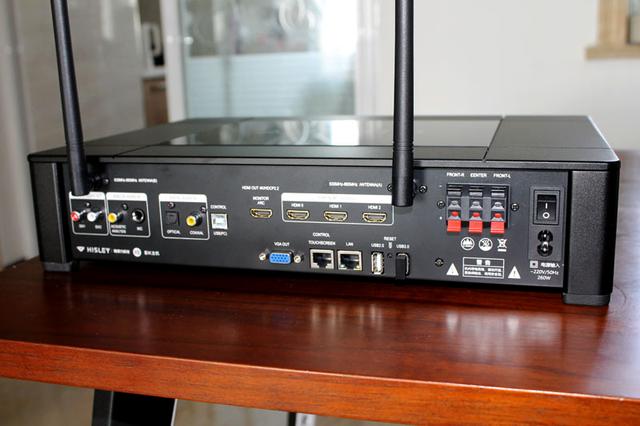 数据库|没布线怎么办？ HISLEY（嘿犀力）无线客厅影院K歌套装H8试用评测