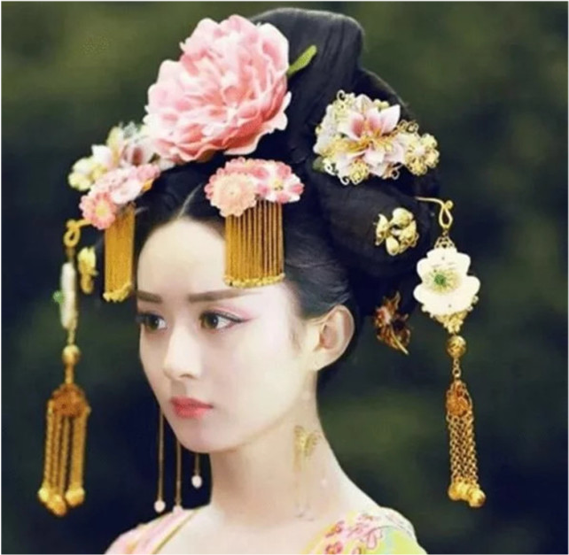 赵丽颖|赵丽颖为啥从来不演唐朝剧,当看到她扮演的贵妃照时,真相大白了