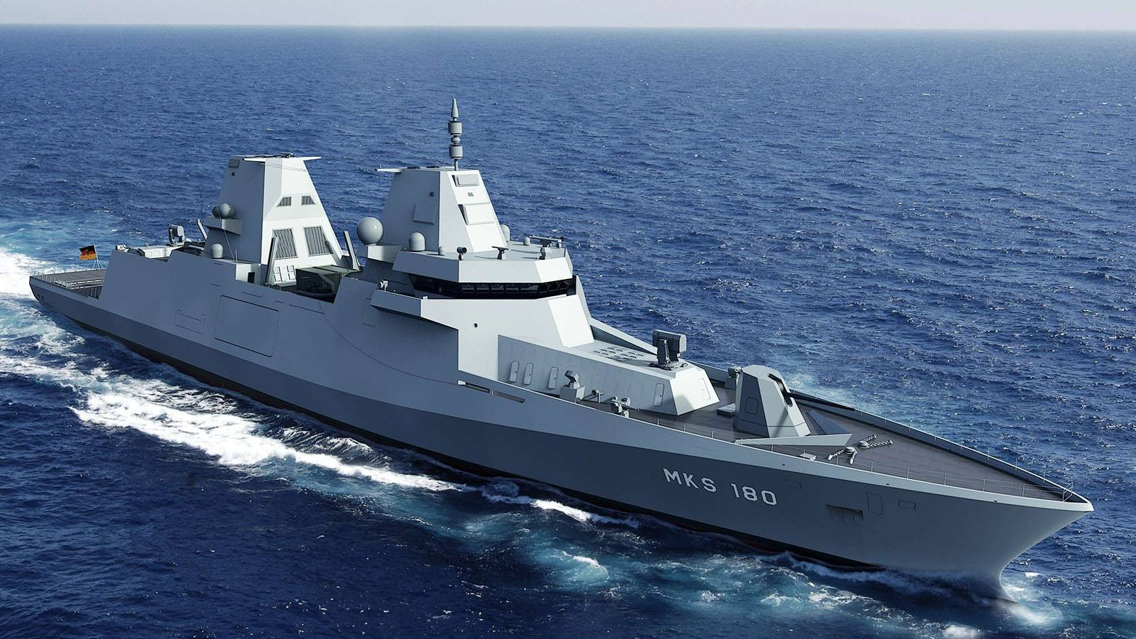 「护卫舰」德国新舰太奇葩，造价顶5艘052D，战斗力还不如054A