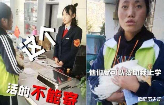 Linux|杨虹艳：为得到马云资助，把家中母鸡寄给马云，如今她有学上了吗