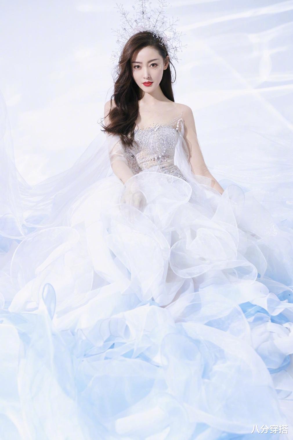 张天爱这是什么神仙颜值?身穿一袭纱裙灵动飘逸,宛如仙女下凡