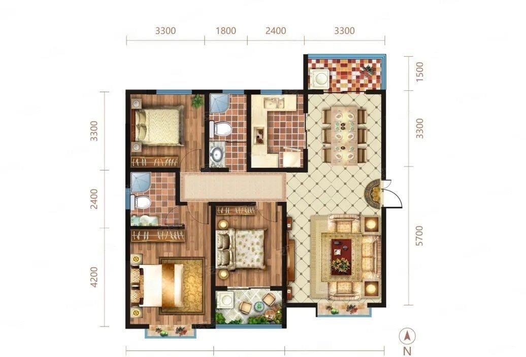 |历时三个月装修完工，不请设计师，效果还不错，一家人都比较满意