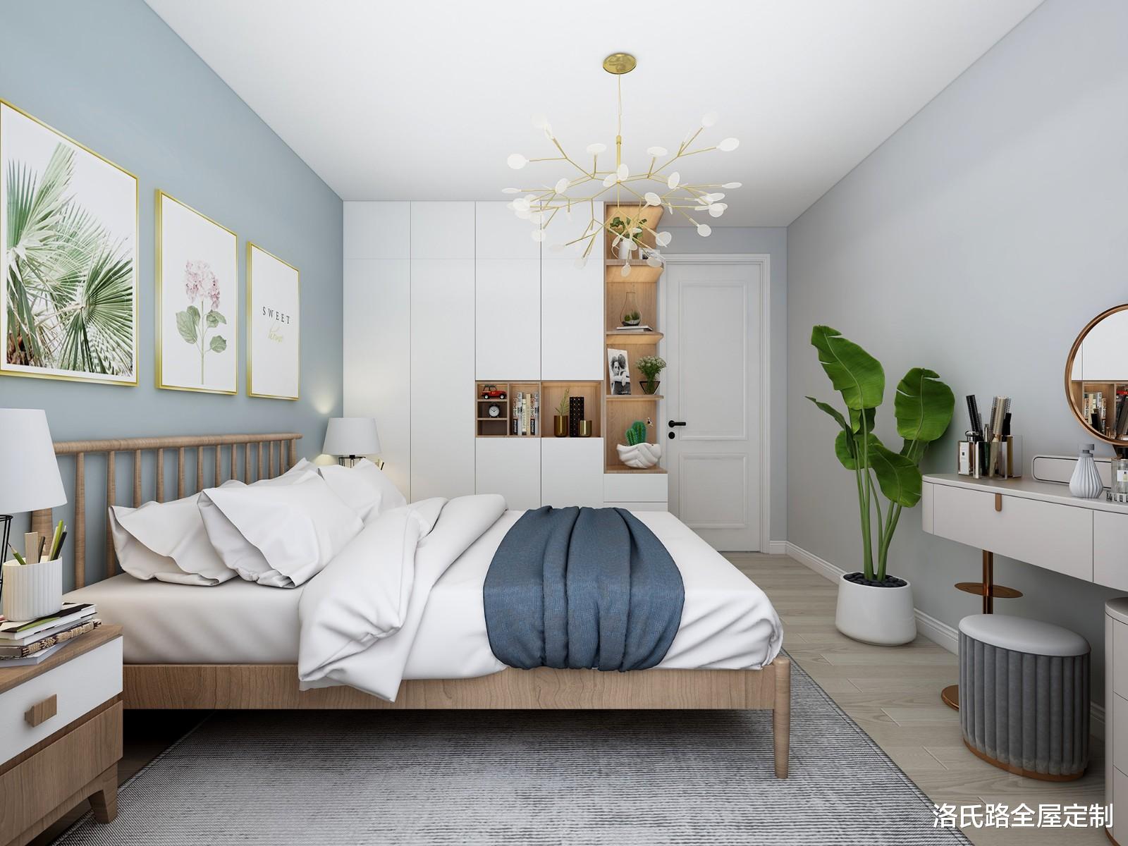 木工|126㎡北欧风小家,暖暖色调的时尚搭配,打造舒适雅居