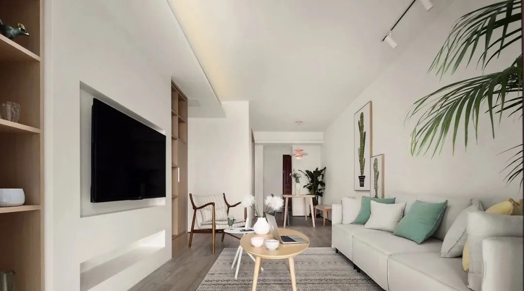 『』93㎡舒适北欧风格装修，打造温柔清爽的乐活小筑！