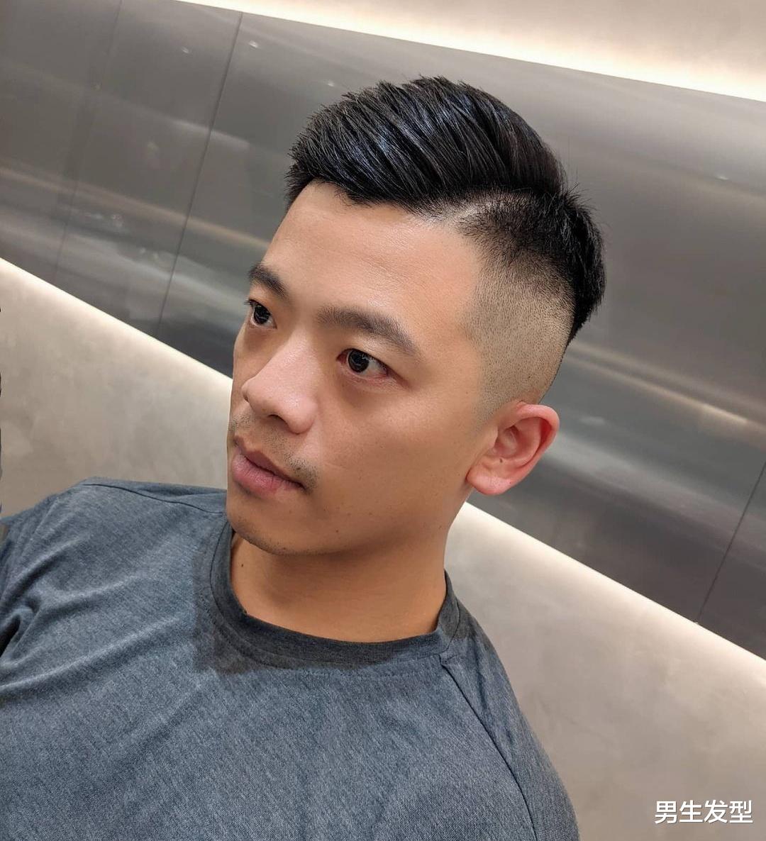 饮食|适合35岁以上男士的发型，清爽硬朗，剪完帅气有魅力