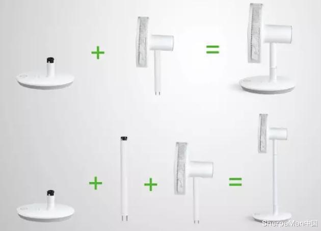 「风扇」格力、美的都输了！小米推出多功能变形风扇，动如海风静似图书馆