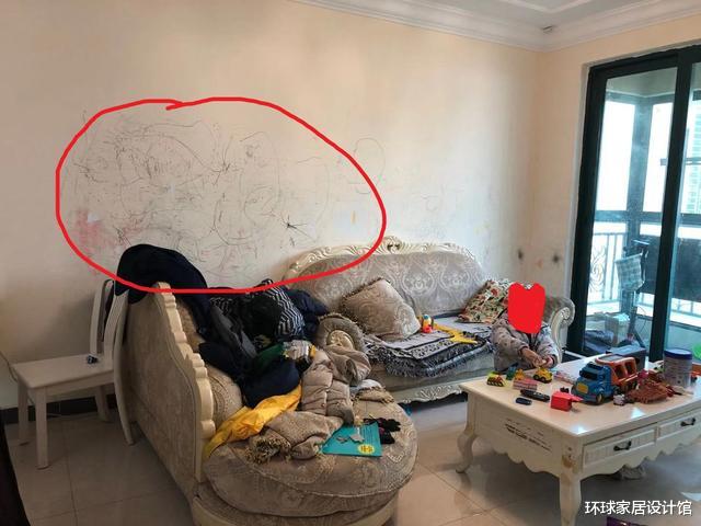 200万买的房子，就这样被小孩糟蹋，看着真心疼！