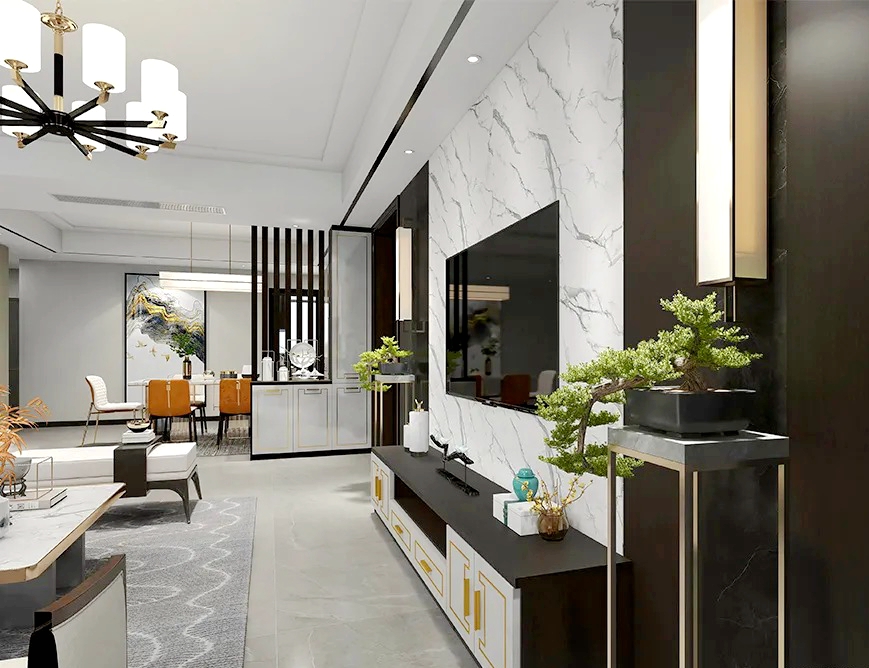 房中房|新中式装修喜欢吗，看完这套108平的中式时尚设计，怎么会不心动