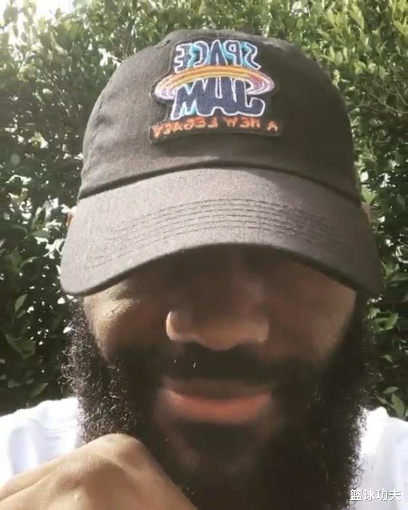 「詹姆斯·哈登」仅49天,大变样,詹姆斯胡子像哈登,哈登练成魔鬼筋肉人!