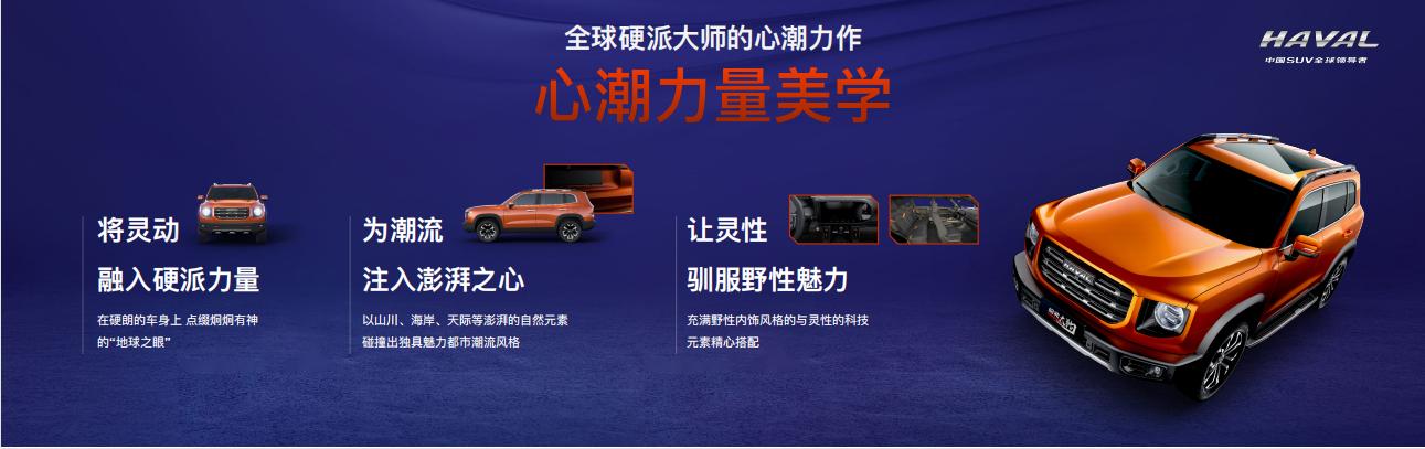 哈弗|哈弗大狗亮相成都车展 30万元以内唯一配置两把锁硬派SUV