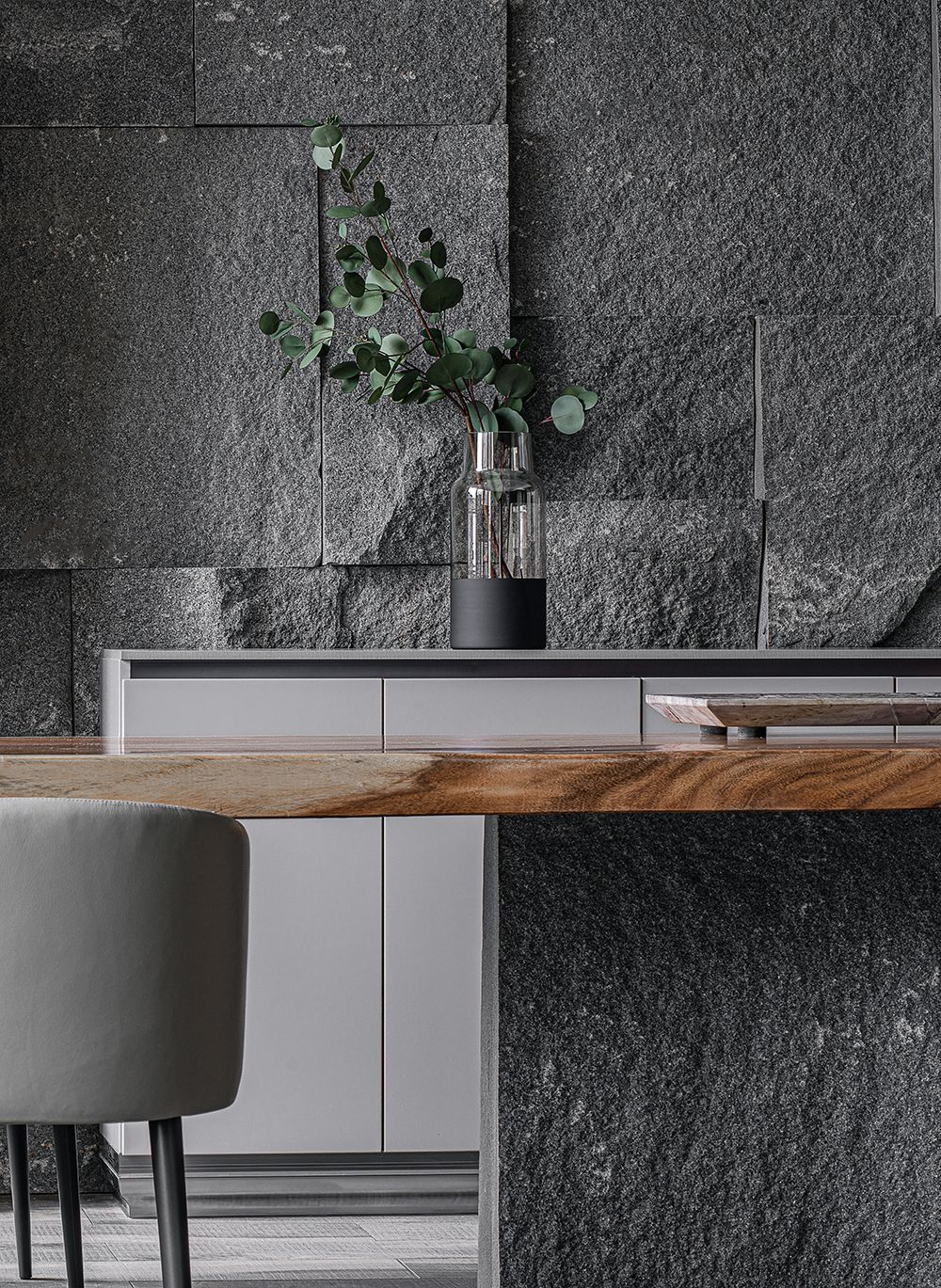 240㎡简约大平层，灰奢有度！