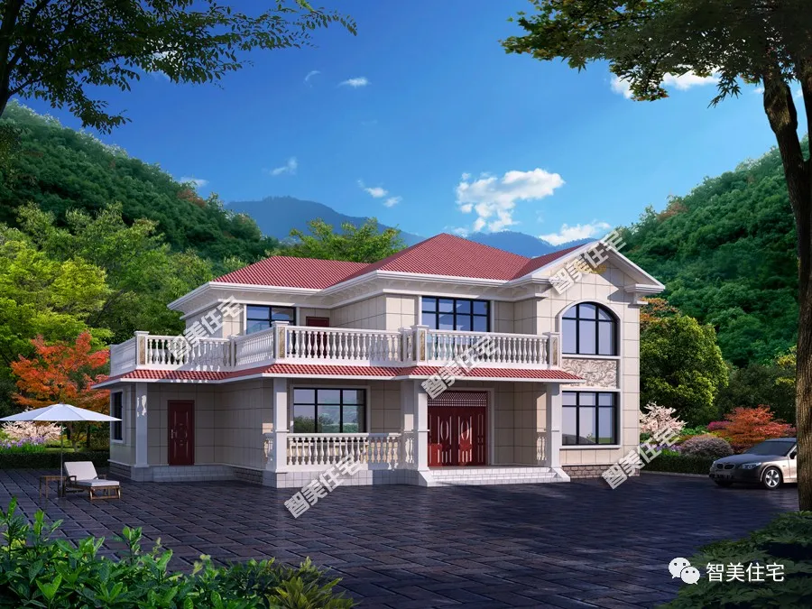 【】回老家自建一栋别墅，父母开心健康，就是对子女最好的福报