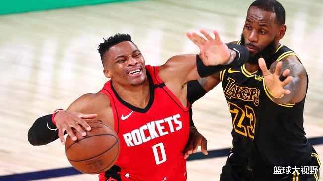 威斯布鲁克|35岁的詹姆斯太狠了!放过31岁的威少吧!身体和球商全被你碾压了