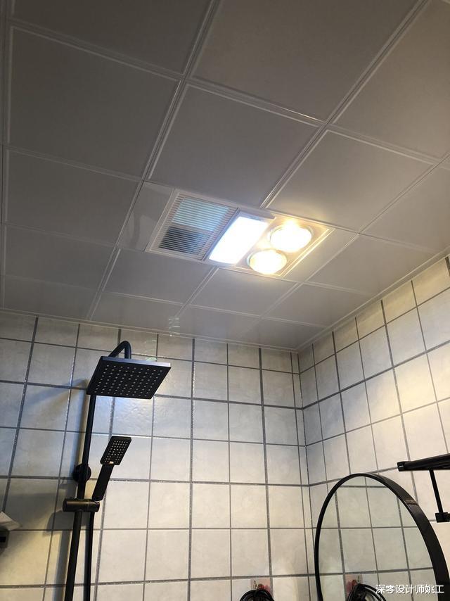 ：如果能重装卫生间，我绝不会再这么蠢，风暖正对淋浴区，相当白装