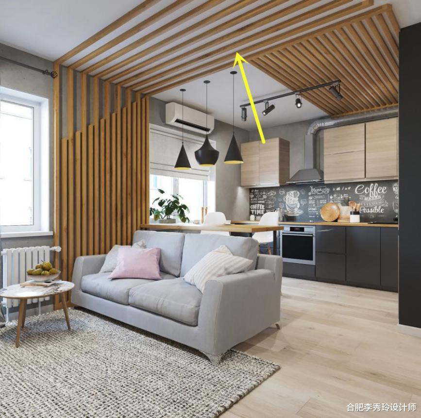 ##再也不想去朋友家了！我家花1万做吊顶，他家2公分宽木板就搞定