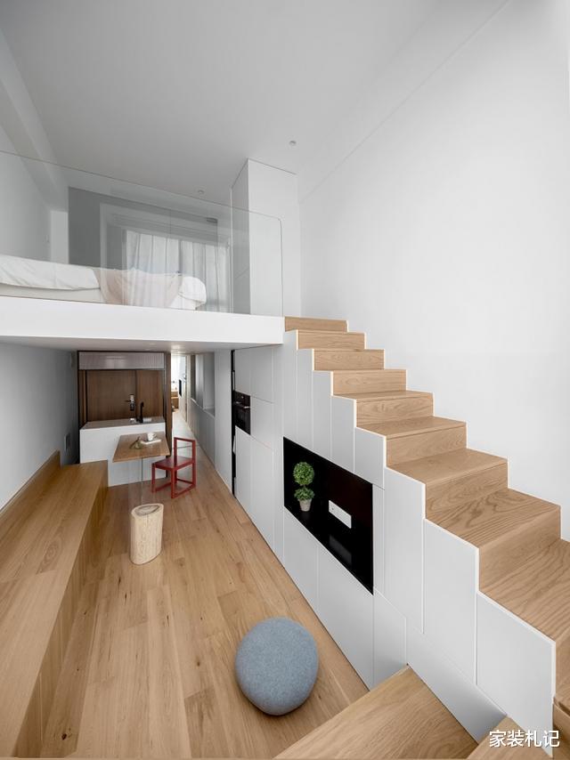 |这是我见过最赞的小户型装修，18㎡空间利用到极致，功能一样不少