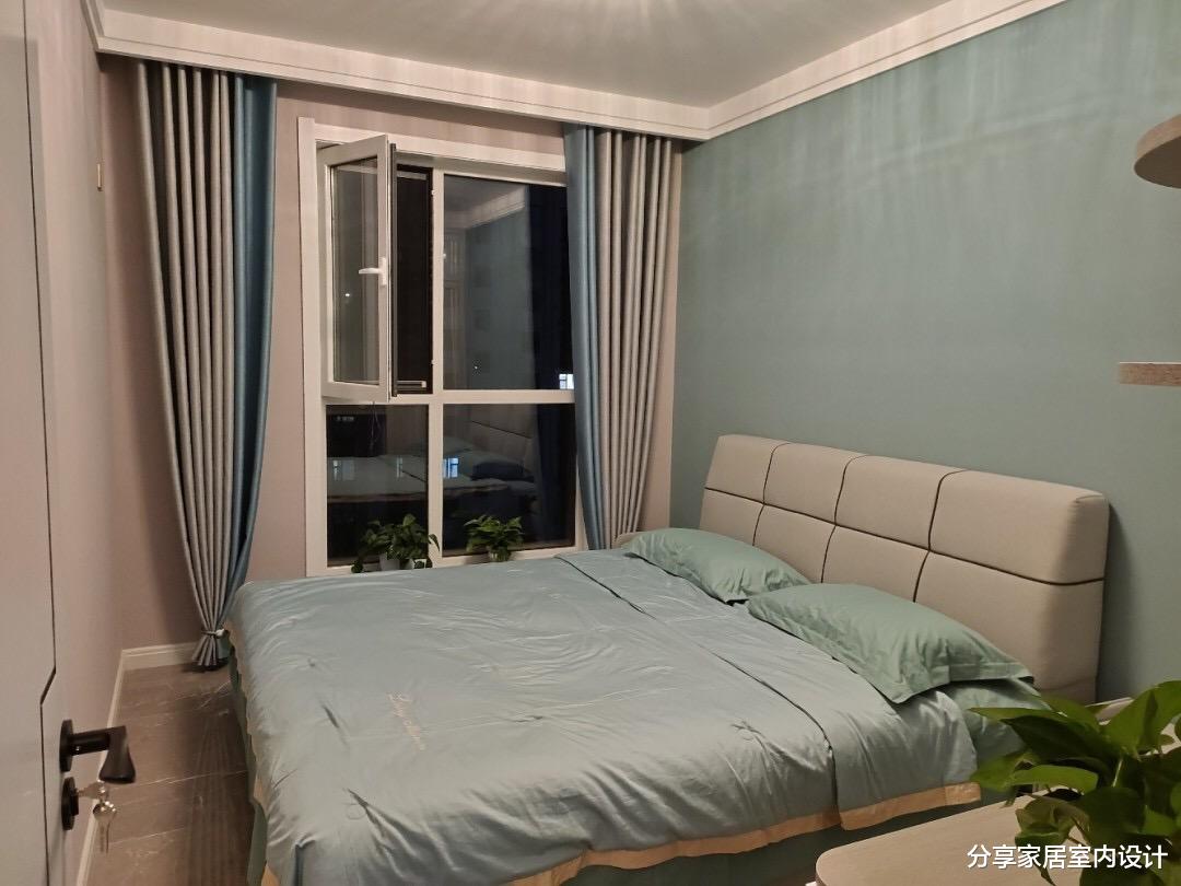 |她第一次装修，把三居室装成简约风，住起来真的太舒适啦！晒晒