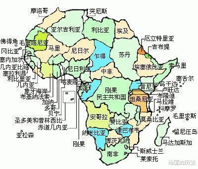 南极洲|世界七大洲国家分布图!